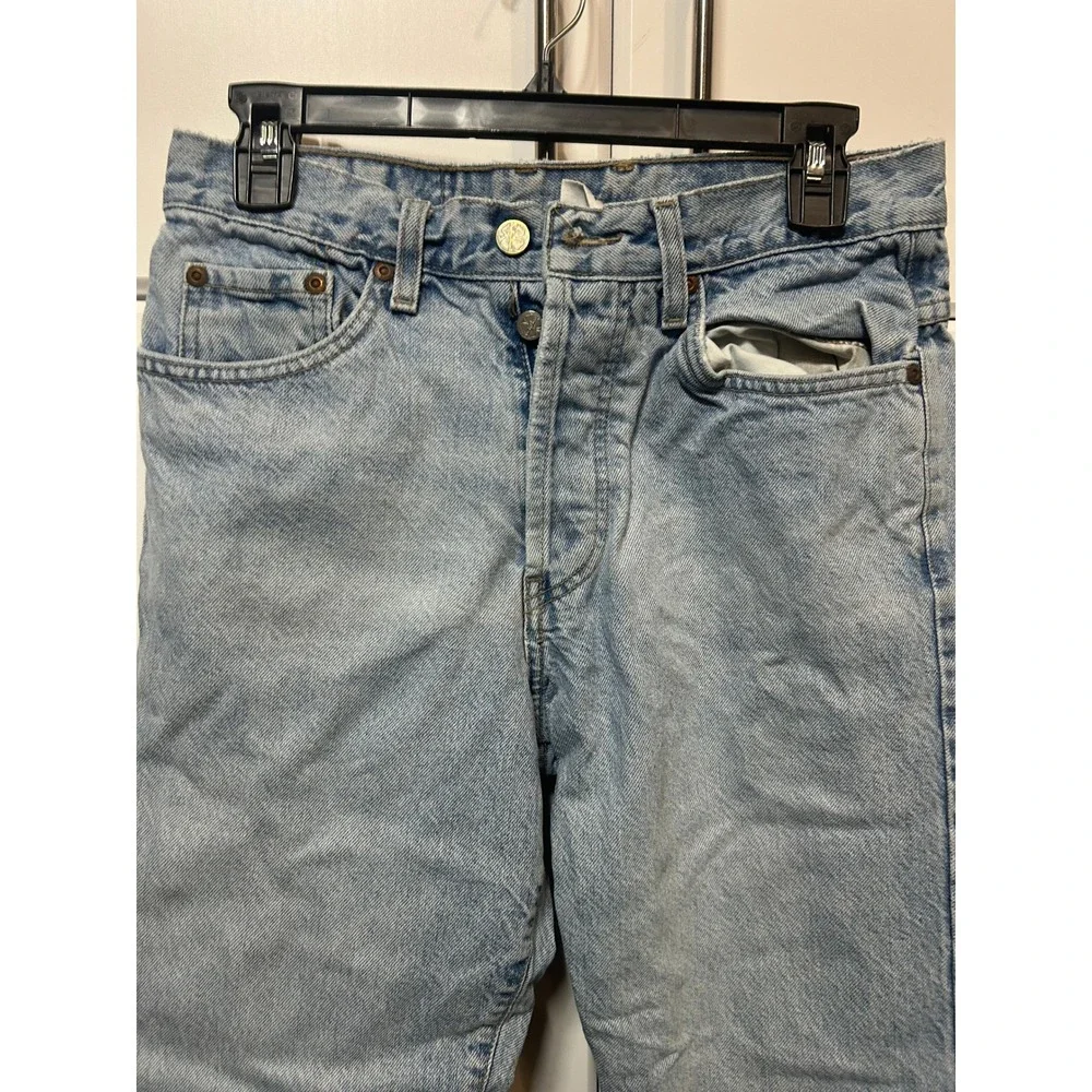 Lucky‎ Brand Vintage Straight Leg Jeans Light Wash High Rise Denim Size 12/31